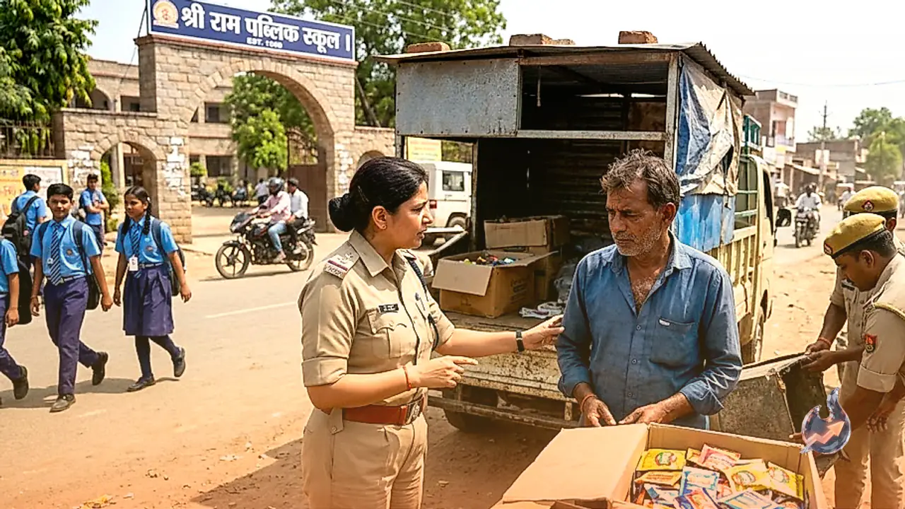 Chitrakoot Admin Cracks Down on Tobacco Sales Near Educational Hubs, Orders Removal Within 100 Meters