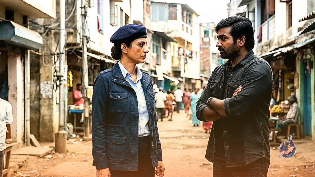 Tabu Reveals Fierce Cop Look in Slumdog 33 Temple Road to Face Vijay Sethupathi