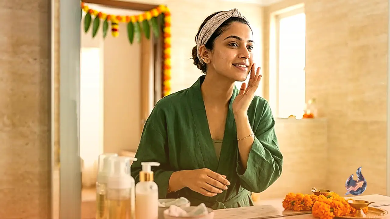 Smart Skincare Routine to Prevent Breakouts and Maintain a Natural Festive Glow