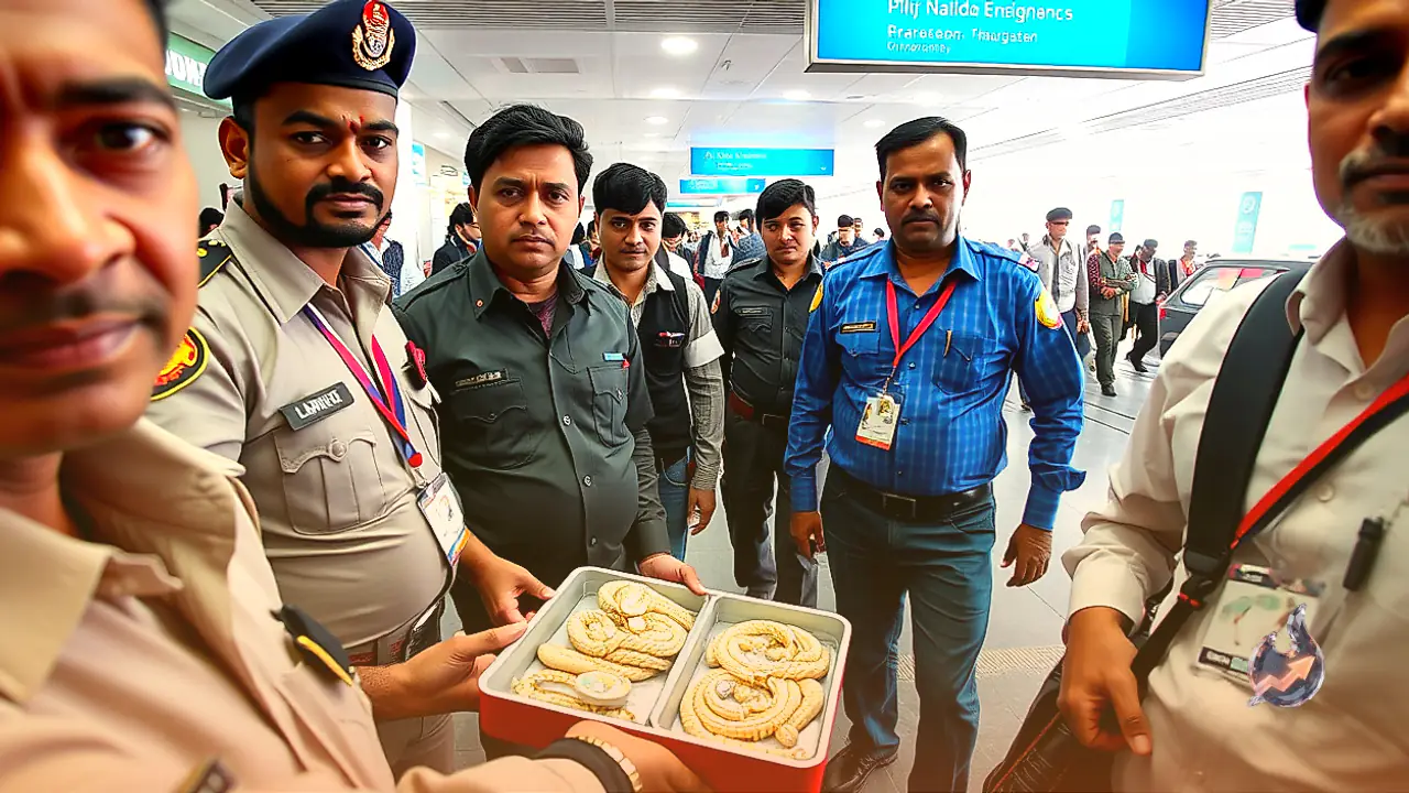 Smuggler Held at Delhi Airport with Gems and Jewellery Worth Over ₹2 Crore from Bangkok
