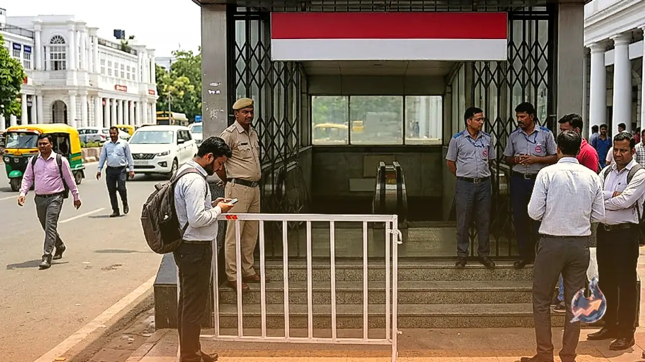 संसद मार्च का असर: दिल्ली में राजीव चौक समेत 16 मेट्रो स्टेशन बंद