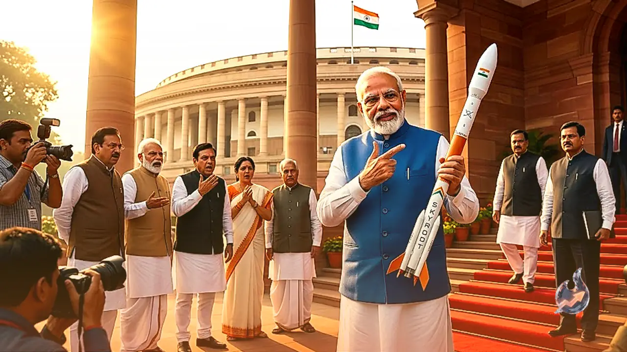 PM Modi Leans on Skyroot's Rocket Success to Needle Rahul Gandhi Ahead of Monsoon Session