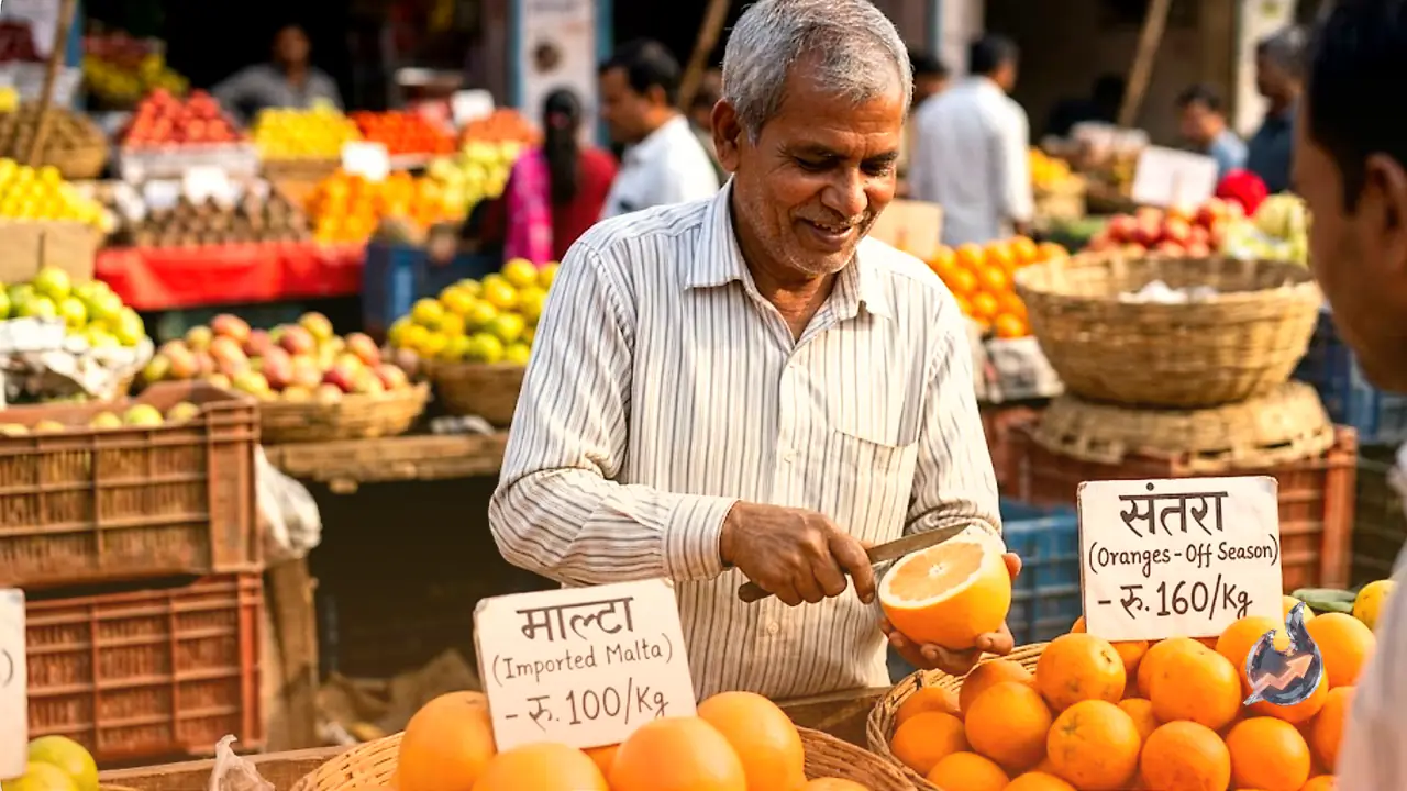 Orange or Malta: How to identify the imported fruit selling as oranges in the market