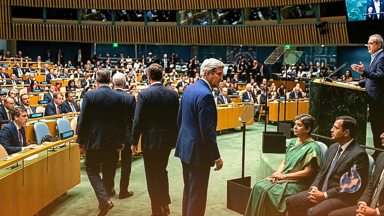 US Delegation Walks Out During Masoud Pezeshkian's UNGA Speech as Indian Diplomats Remain Seated
