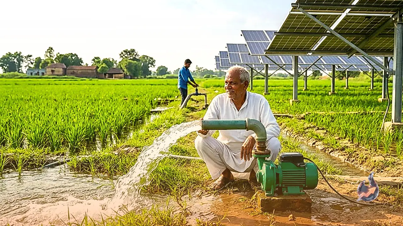 Gonda Farmer Cuts Irrigation Costs by Switching from Diesel to a Subsidised Solar Pump