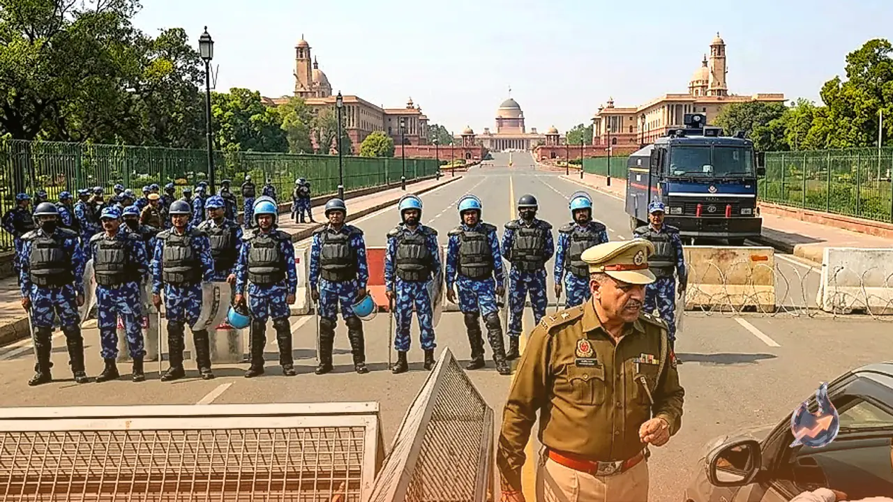 Delhi Tightens Security Ahead of Monday's 'Chalo Sansad' March, Imposes Section 163