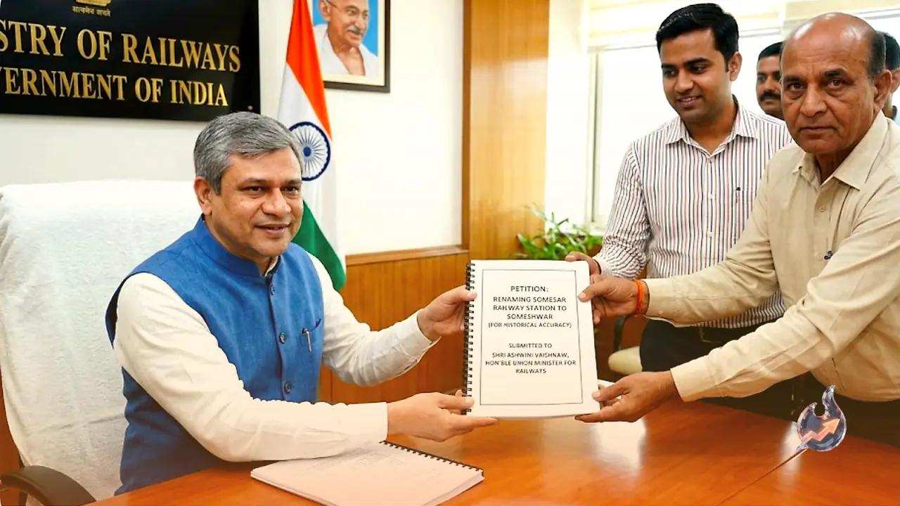 Marwar diaspora urges Union Railway Minister Ashwini Vaishnaw to rename Somesar station to Someshwar