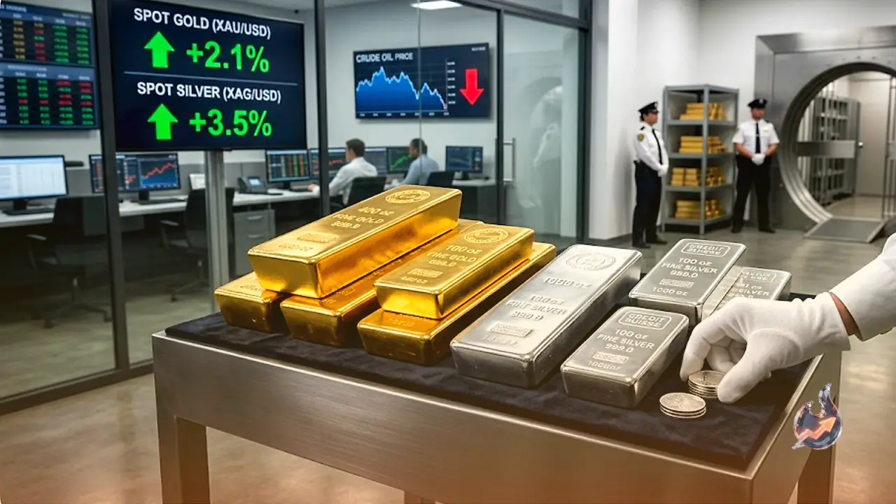 Softer US Jobs Data And Cheaper Crude Keep Gold And Silver On The Front Foot This Week