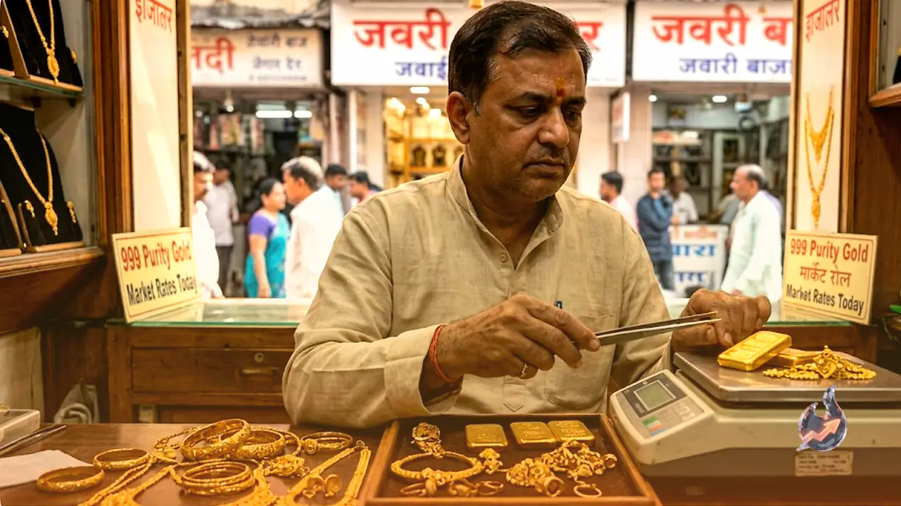 Gold Slips Below Rs 1.47 Lakh After a Powerful Rs 62,500 Rally in 100 Grams