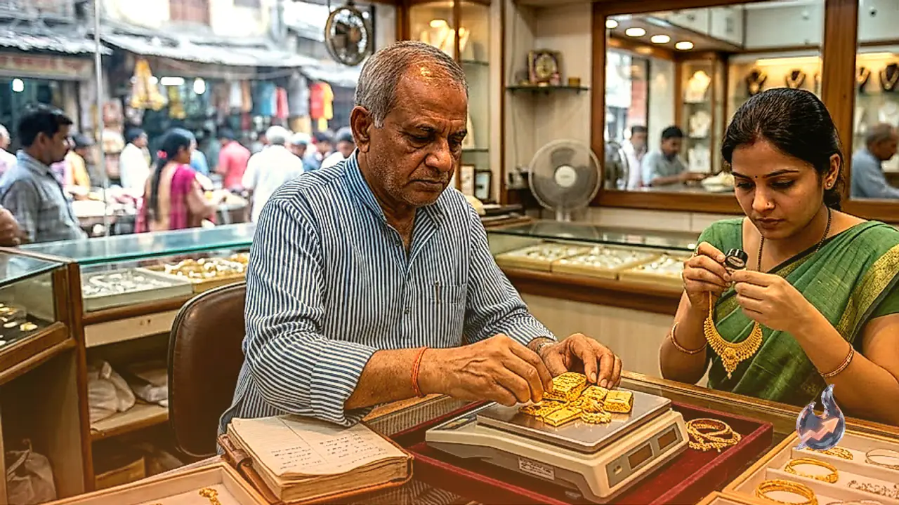 Gold Price Declines by 2% Amid Middle East Unrest; Latest Rates for 24K, 22K and Silver in Delhi