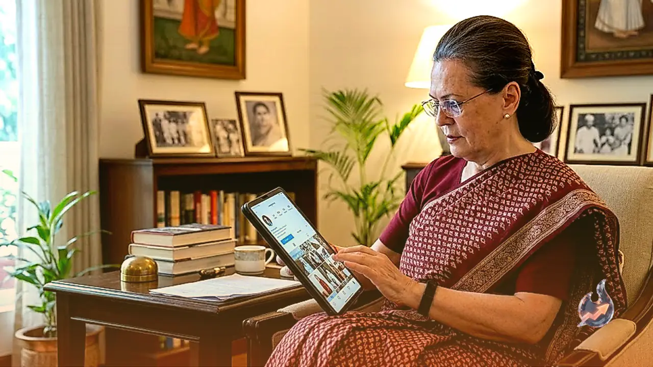 97 की उम्र में सोनिया गांधी का इंस्टाग्राम पर धमाका, सिर्फ तीन लोगों को कर रही हैं फॉलो