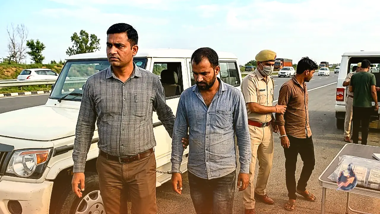 सोनीपत हाईवे लूट: 12 लाख रुपये उड़ाने वाला मास्टरमाइंड निकला यूपी पुलिस का बर्खास्त जवान