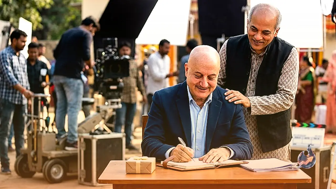 Anupam Kher Wraps Filming for Sooraj Barjatya's 'Yeh Prem Mol Liya', Pens Emotional Note for Director