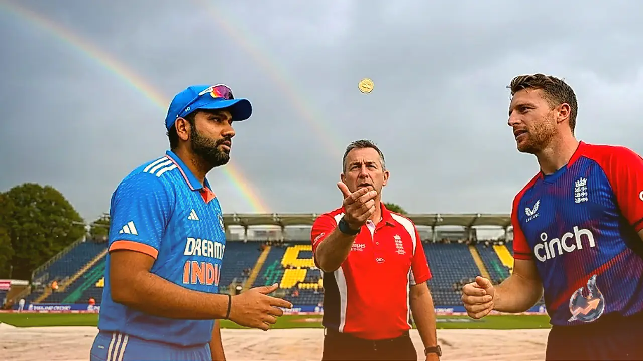 Numbers from Cardiff suggest the toss could shape India's second ODI against England