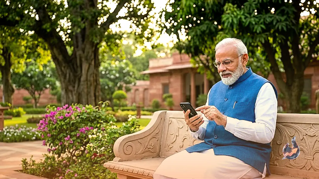 Narendra Modi Shares Vedic Sanskrit Verse Dedicated to Mother Earth on Social Media Platform X