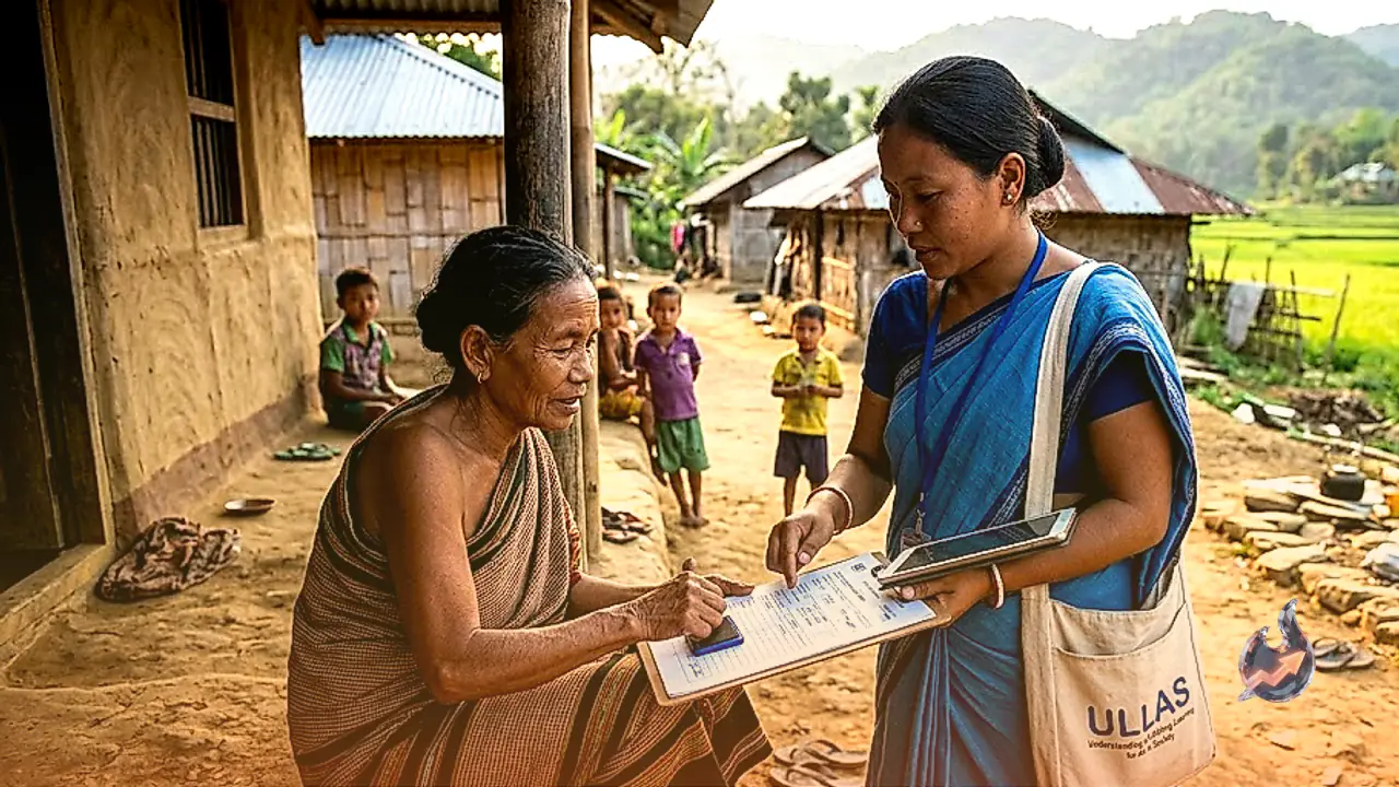 Adult Education Campaign Expands Across South West Garo Hills as ULLAS Initiative Targets Non-Literate Residents