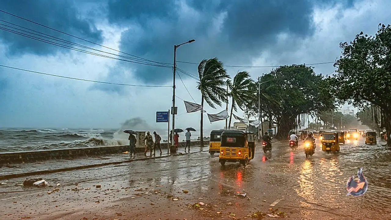 Southern States Brace for Heavy Downpours and Strong Winds as Bay of Bengal System Develops