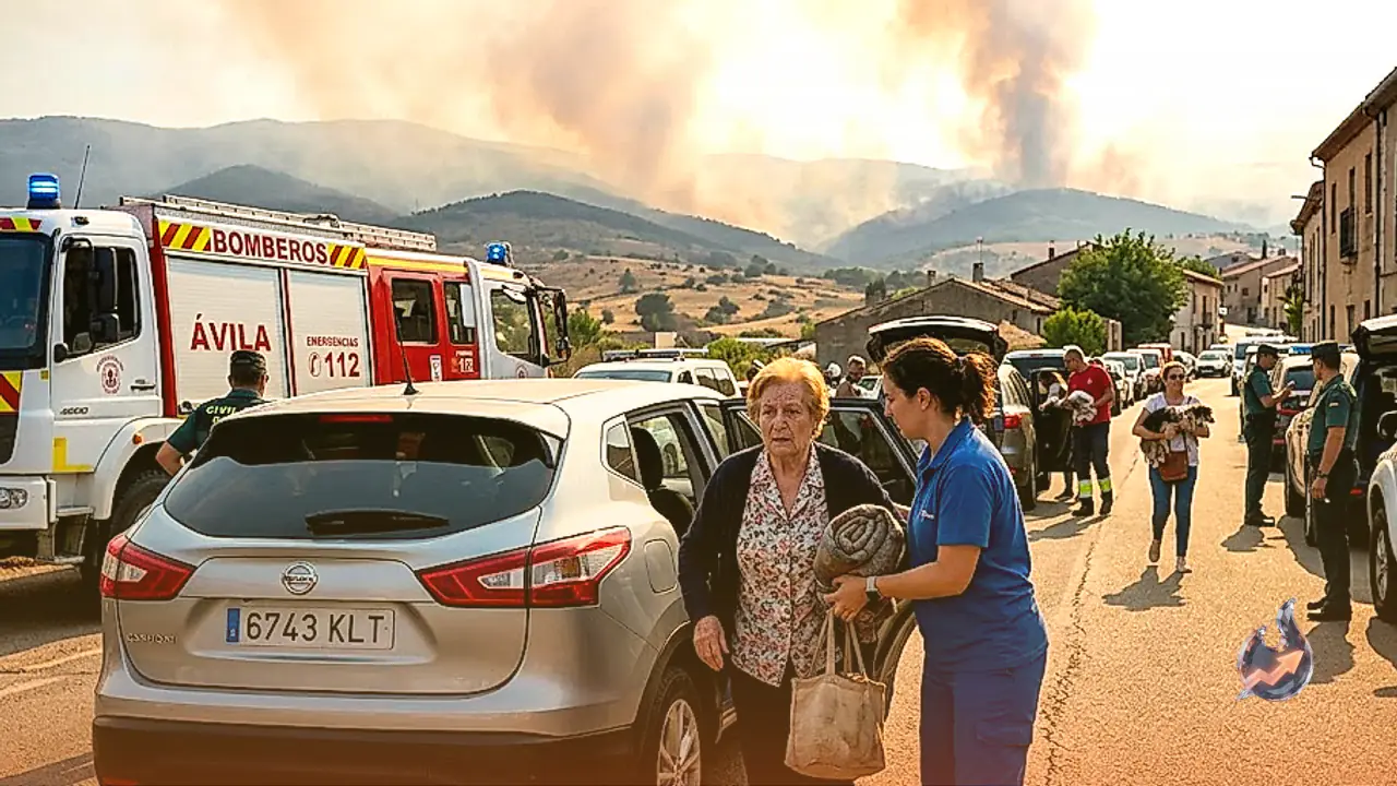 Devastating Wildfires Sweep Spain as Over 90,000 Evacuate and Madrid Enters Red Alert