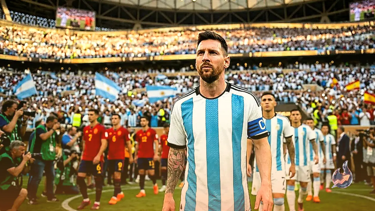 Lionel Messi Cements Unprecedented Football Record By Leading Argentina In A Third World Cup Final Against Spain