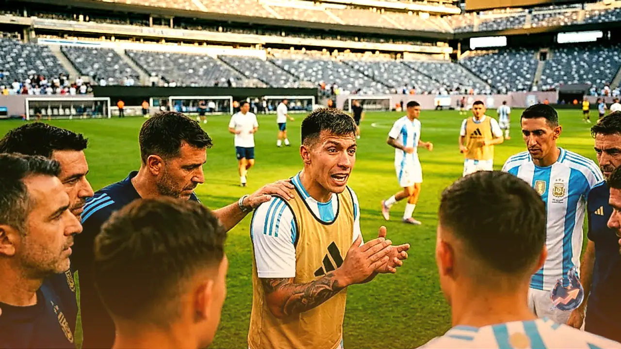 Lisandro Martinez Fires Up Argentina Squad Hours Before World Cup Final Against Spain