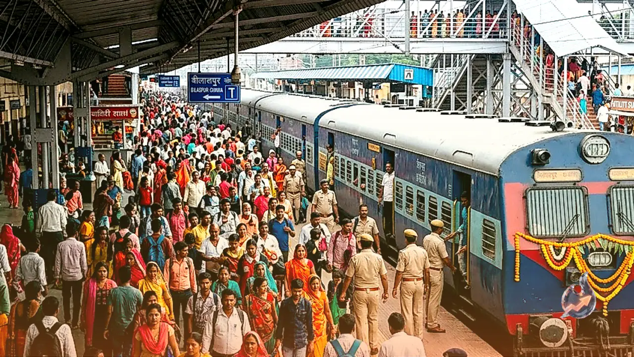 जांजगीर-नैला नवरात्रि मेले के लिए खास रेल व्यवस्था, बिलासपुर और चांपा के बीच चलेगी स्पेशल ट्रेन