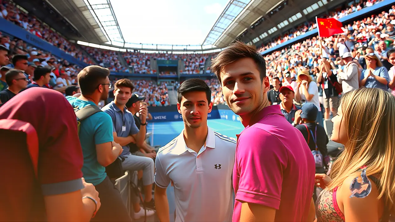 Spectator Hit in Stands Leads to Daniil Medvedev Default Against Novak Djokovic in China Open
