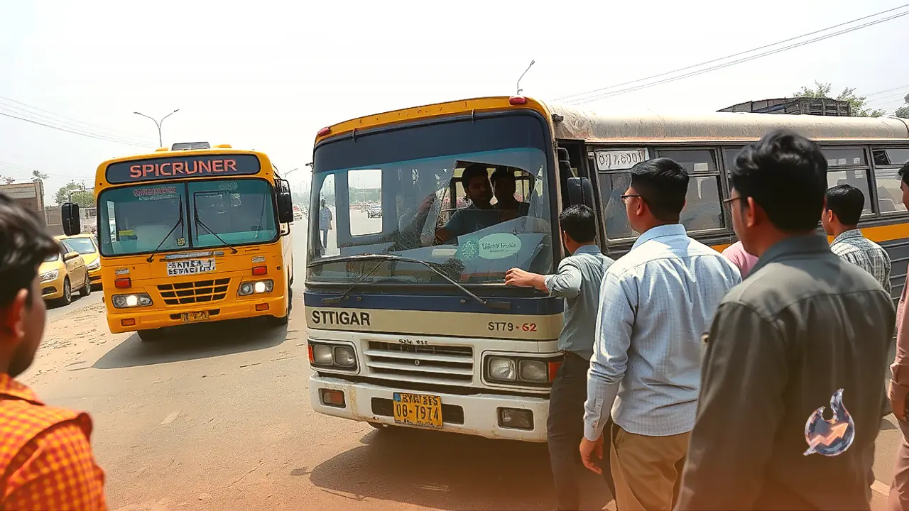Speeding Dumper Collides Head-On with School Bus on Kanpur-Sagar Highway, Science Teacher Killed