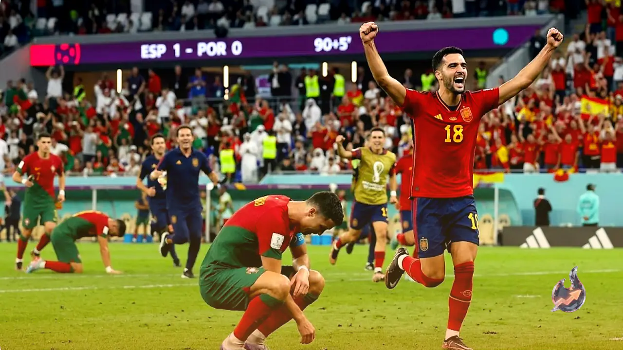 Spain Clinches Historic Victory: Mikel Merino's Goal Eliminates Portugal and Ends Cristiano Ronaldo's Dream