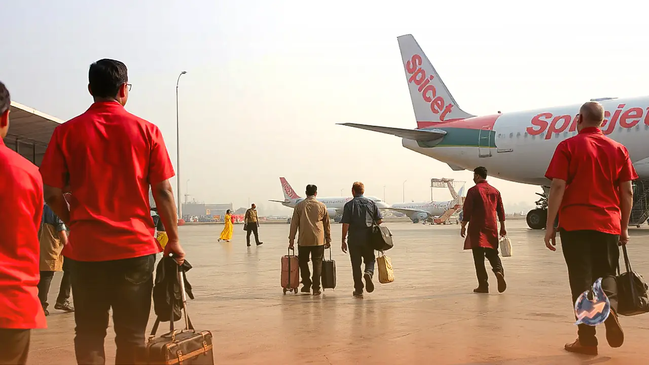 SpiceJet Staff Remarks Spark Heated Clash and Sloganeering at Delhi Airport
