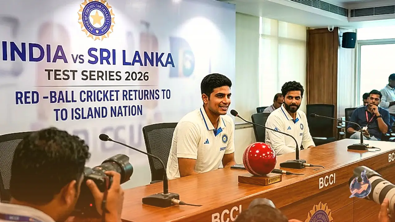 India Name 15-Member Test Squad for Sri Lanka Tour as Red-Ball Cricket Returns to Island Nation After 9 Years