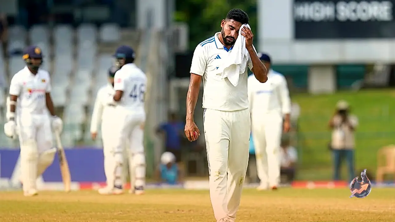 Mohammad Siraj Goes Wicketless on Day 1 of Warm Up Match Against Sri Lanka XI as Indian Fast Bowlers Struggle