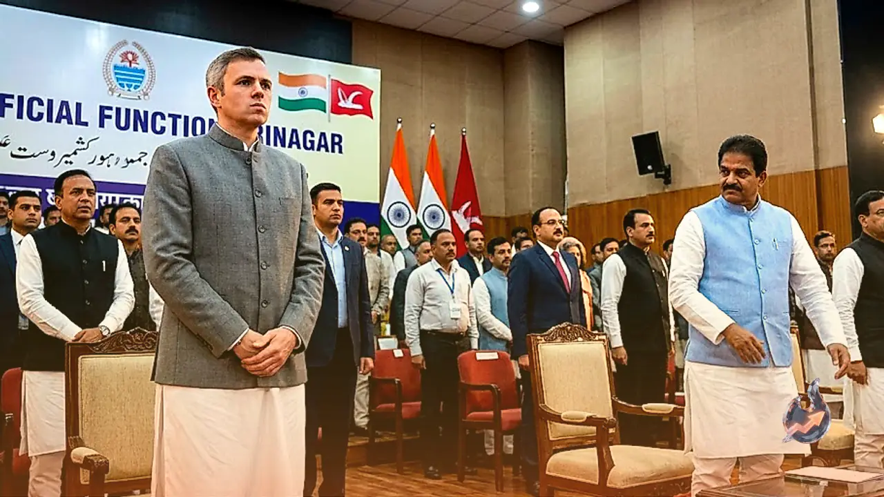 Omar Abdullah Stands for Full Vande Mataram in Srinagar, Sparking Objection From KC Venugopal and Revealing Opposition Rift