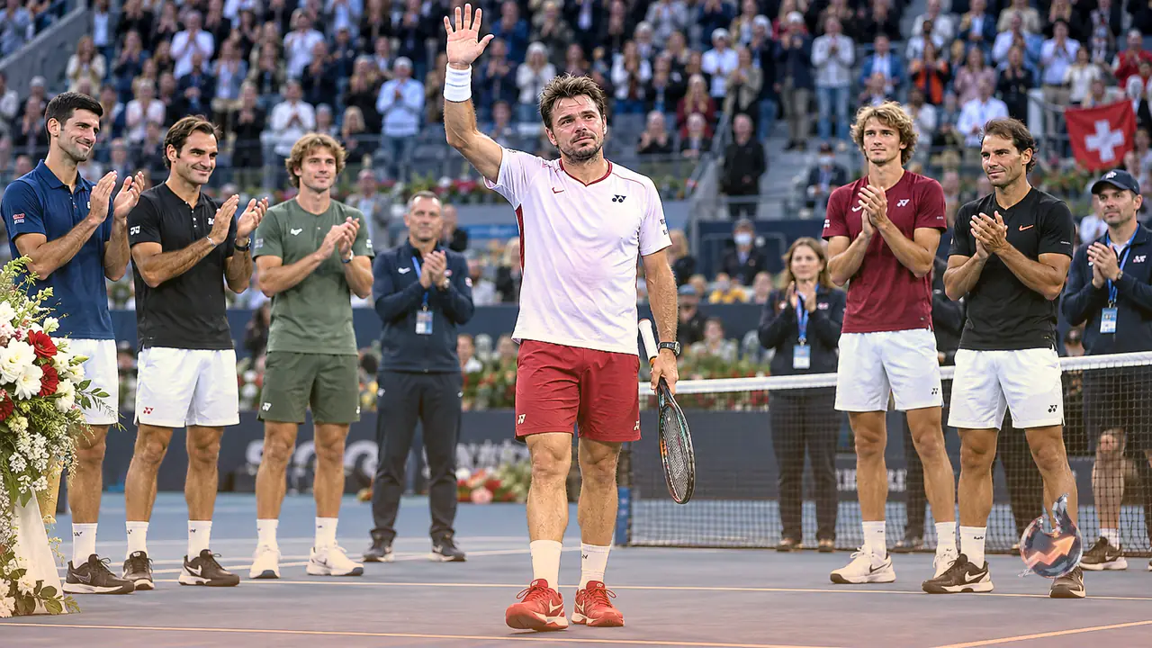 Stan Wawrinka bids farewell to tennis after a legendary 23-year career capped by an emotional Basel send-off