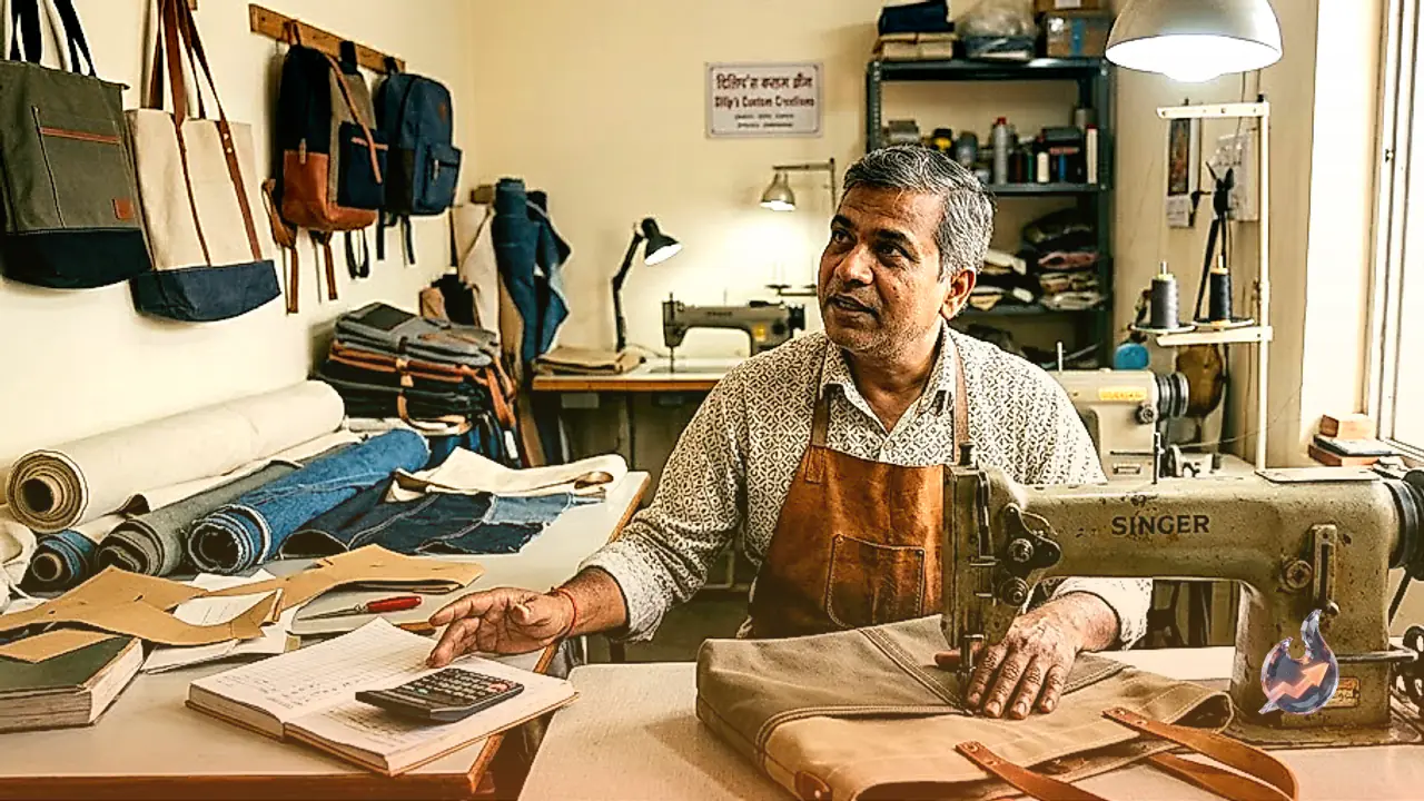 Starting Small in Manufacturing, Bokaro Craftsman Outlines Economics of Custom Bag Stitching