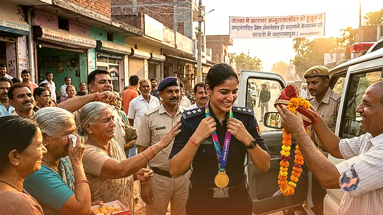 Stitched DSP Uniform Before Asian Games Gold: Saharanpur Sprinter Prachi Choudhary Scripts History
