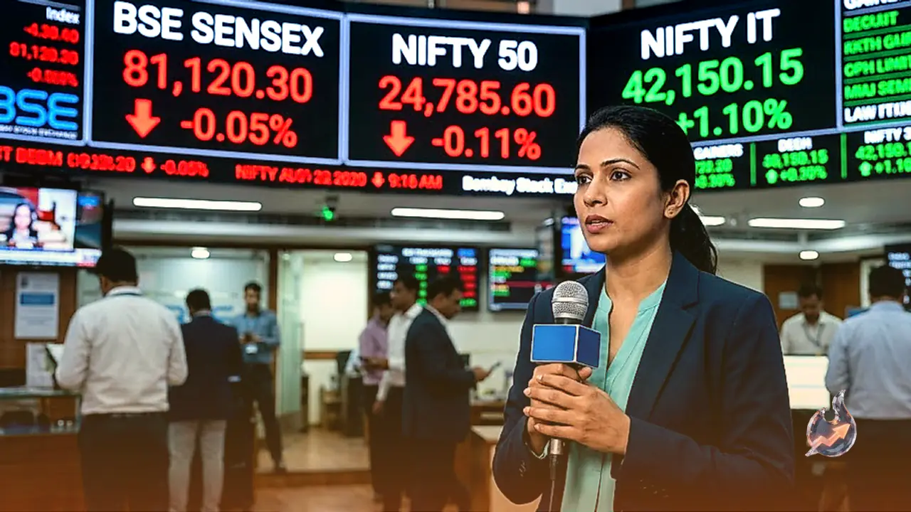 Stock Market Open 28 July 2026: Sensex And Nifty Open Flat In Red, IT Stocks Lead Gains