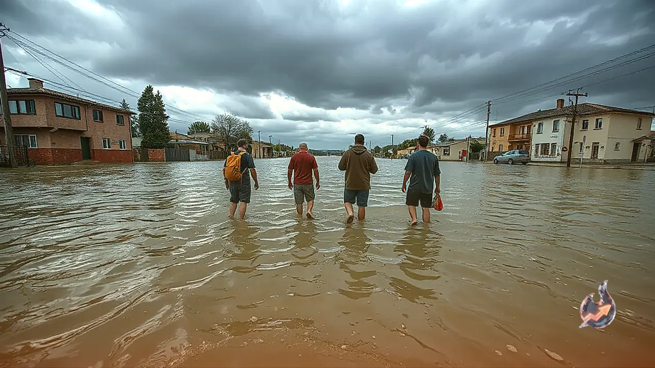 फ्रांस और स्पेन में स्टॉर्म एडम का कहर, बाढ़ से चार लोगों की मौत और भारी तबाही