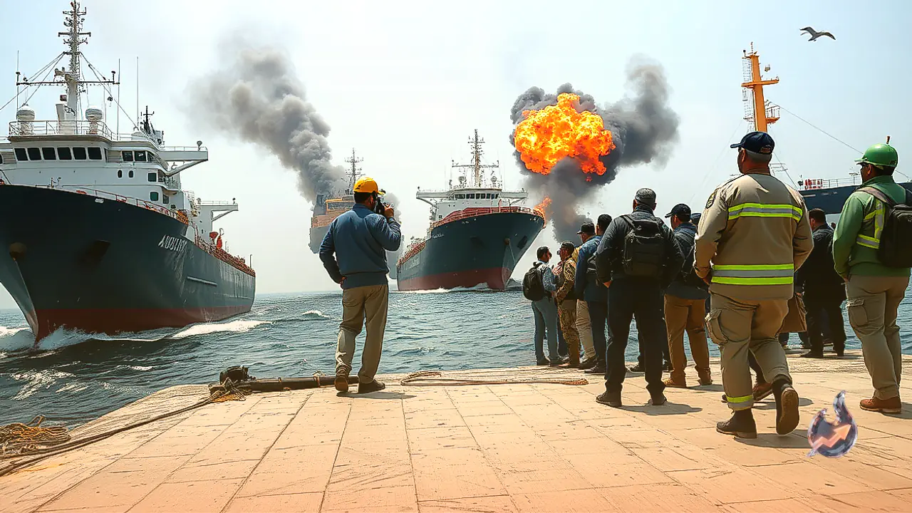 Strait of Hormuz Plunges into Chaos After Five Tankers Struck in 72 Hours Amid Escalating Maritime Attacks