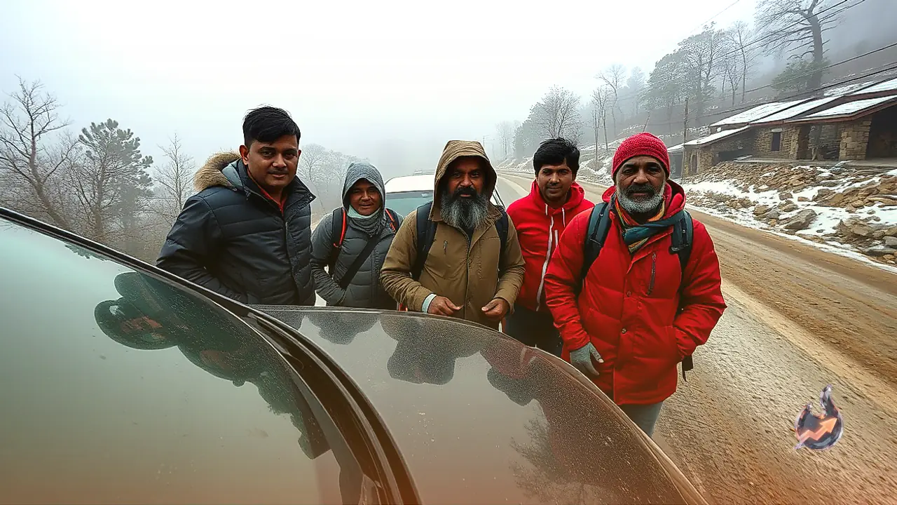 Stranded in Mussoorie's Winter Hills, Kabir Found an Unexpected Companion in Travel Photographer Ira
