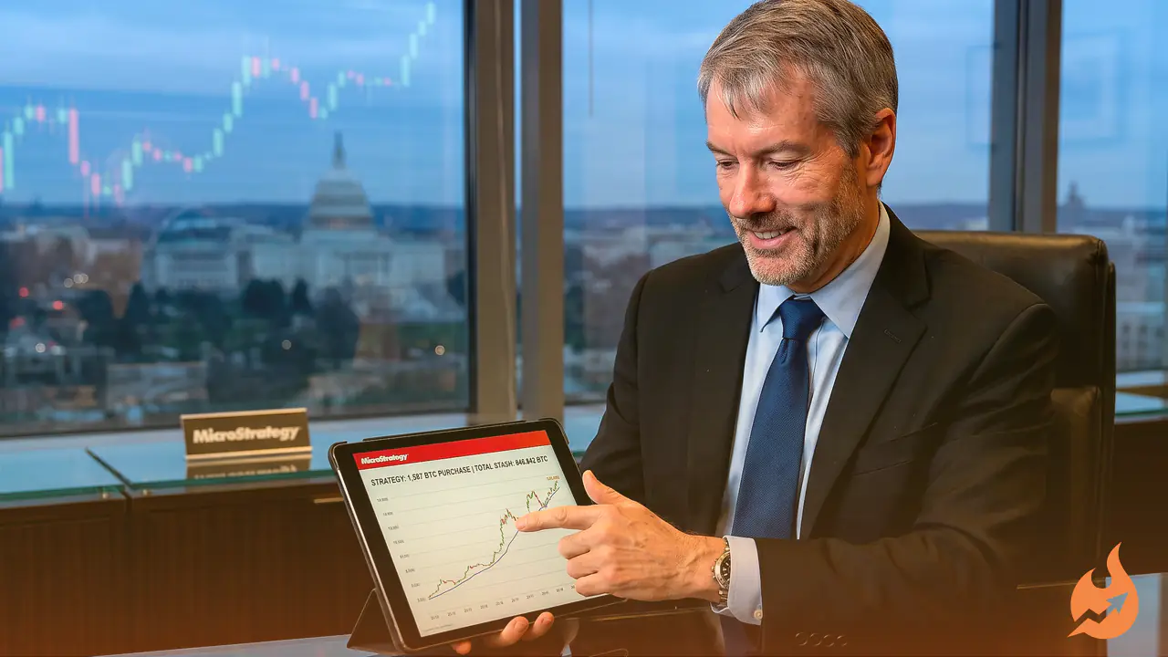 Strategy Is Back In: Michael Saylor's Firm Snaps Up $105 Million in Bitcoin After a Week on the Sidelines