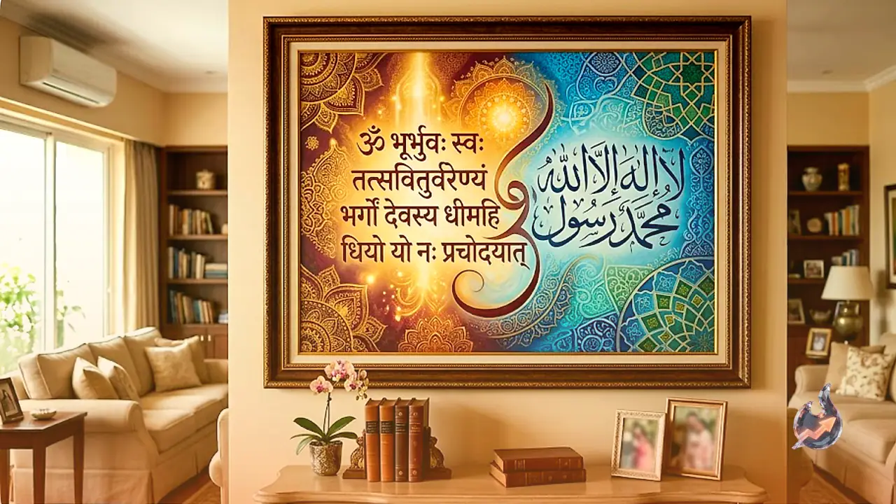 That surprise call during an Australia vacation gave Sonakshi Sinha and Zaheer Iqbal a painting joining the Gayatri Mantra and the Kalma