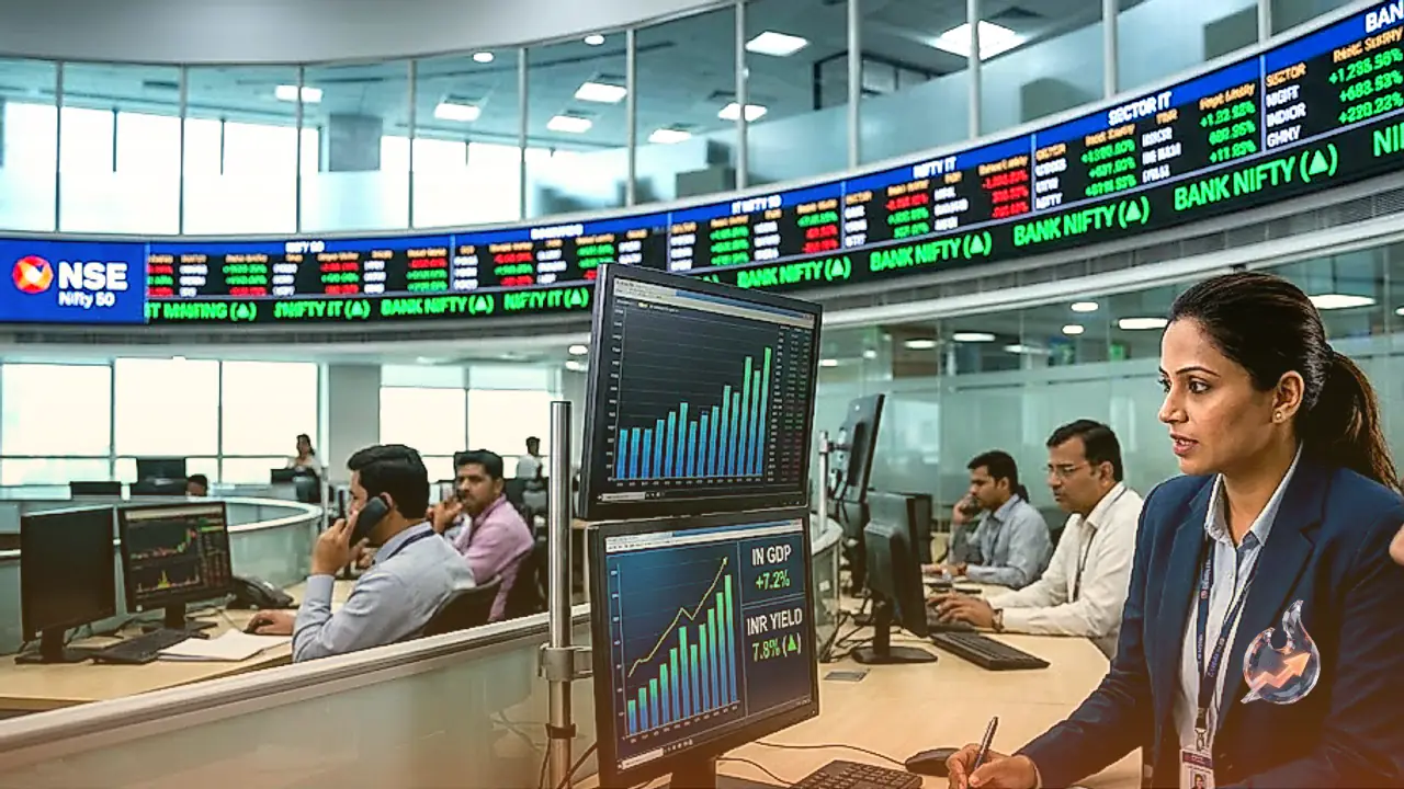 Strong Indian GDP Underpins Higher Rupee Yields As Financial And IT Sectors Surge