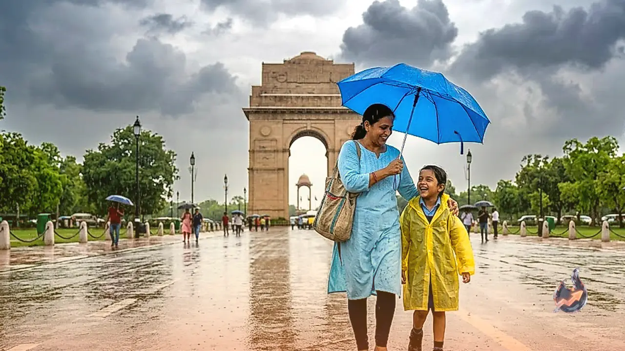 Pleasant Weather Ahead as Rain Clouds Hover Over Delhi NCR Through the Weekend