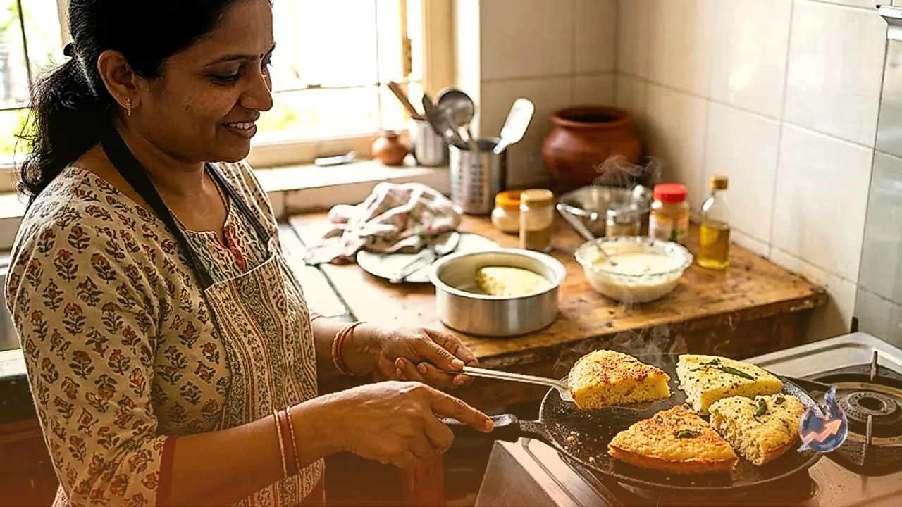 Steam and Crisp Suji Dahi Breakfast: A Low-Oil Alternative to Regular Upma