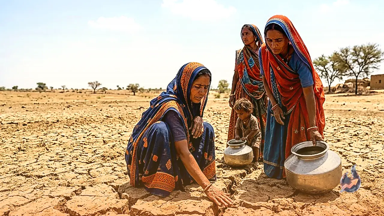 Rajasthan Faces Severe Monsoon Crisis as Rainfall Deficit Hits 28 Percent in July