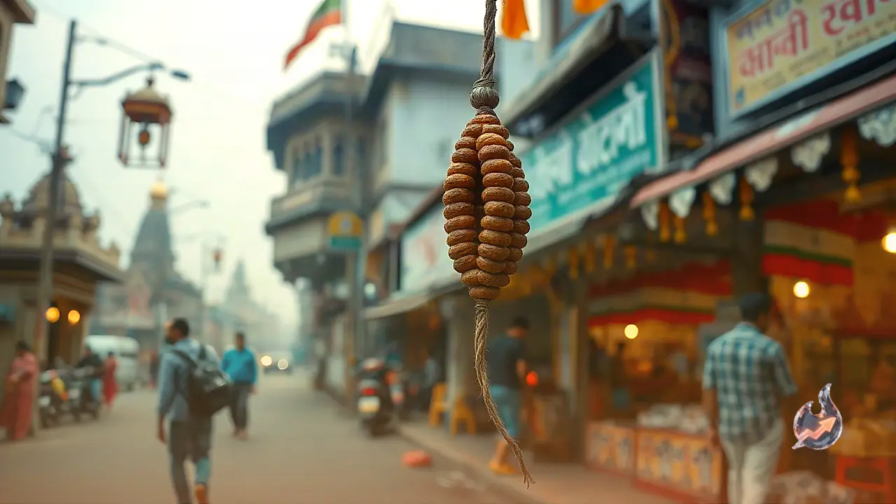 Carved Snake on a Dry Twig: The Reality Behind the 100-Rupee Nagmani Rudraksha in Hyderabad