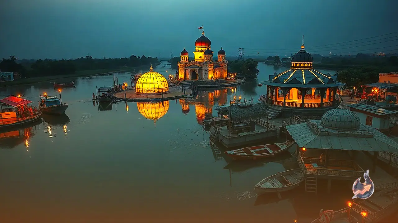 Families Unwind at Sultanpur’s Historic Gudiya Talab as Modern Amenities Revitalize the Scenic Lake