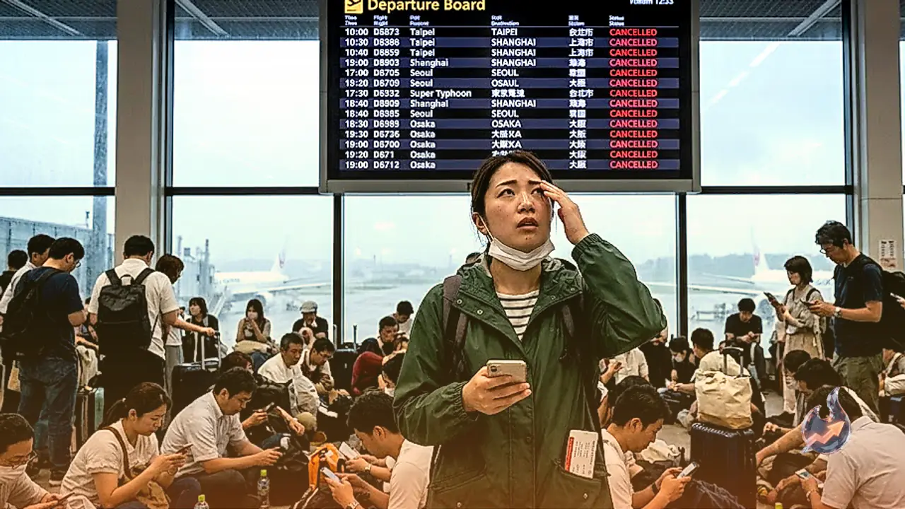 Super Typhoon Dolphin Causes Chaos Across East Asia With Massive Flight Cancellations and Indirect Threat to Indian Monsoon