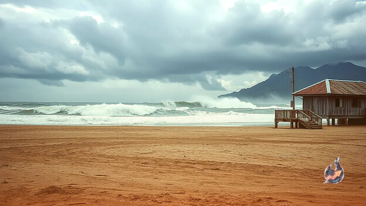Super Typhoon Champi Threatens Taiwan, China, and Japan with Winds and High Waves
