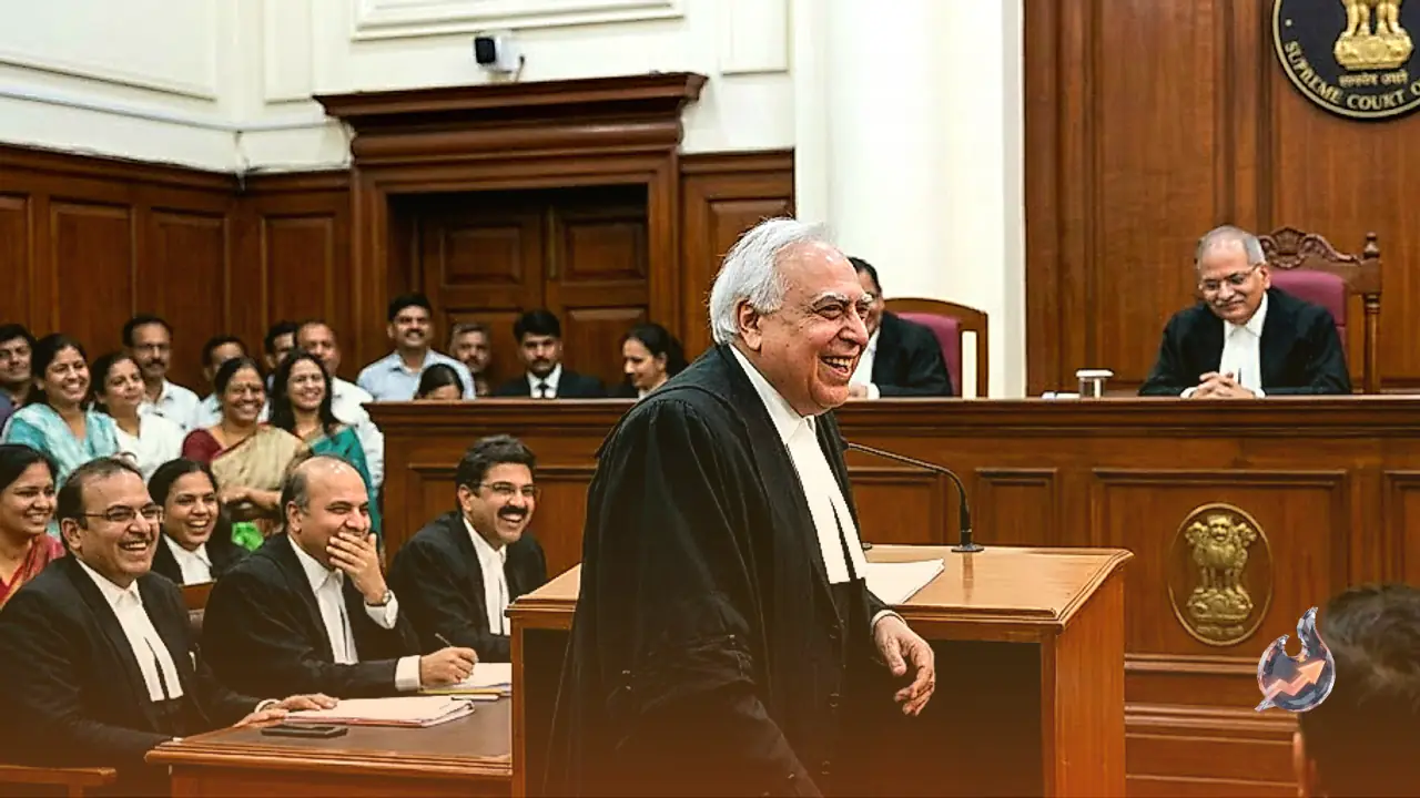 Laughter In Supreme Court During Shiv Sena Name And Symbol Hearing As CJI Surya Kant Asks Kapil Sibal Who Won Father Or Son